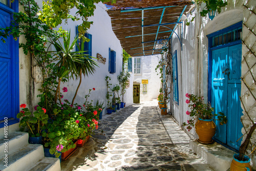 Ruelle de Chora à Amorgos