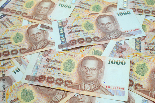 1000 baht banknotes