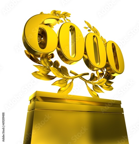 6000 six-thousand number