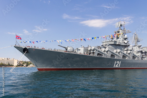 Sevastopol, the Navy holiday, flagship