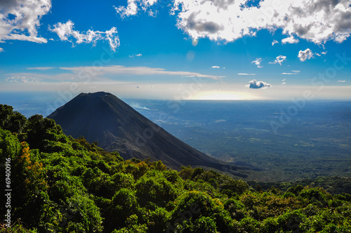 Izalco Volcano from Cerro Verde National Park, El Salvador