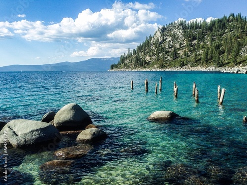 Summer scene at Lake Tahoe