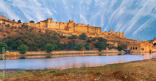 View of Amber fort, Jaipur, India