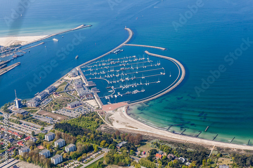 Warnemünde Hohe Düne Luftbild