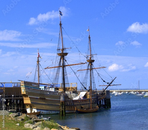 Replica of Mayflower, Plymouth MA, USA