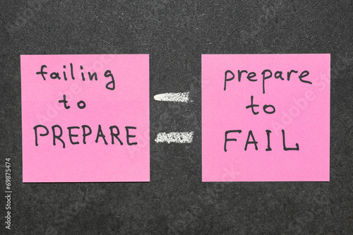 failing to prepare