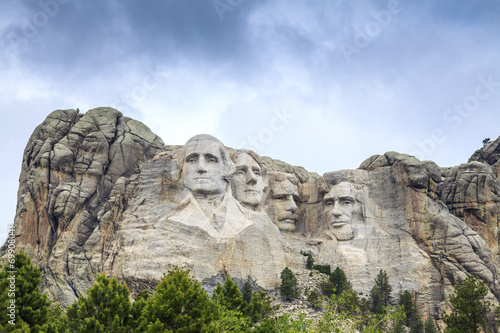 Presidents of Mount Rushmore National Monument.