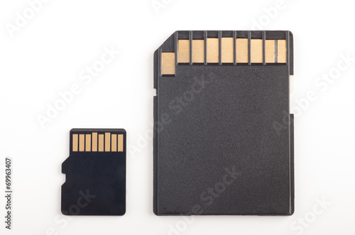 micro sd card and adapter