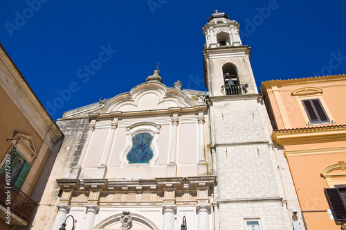 Church of Carmine. Torremaggiore. Puglia. Italy.