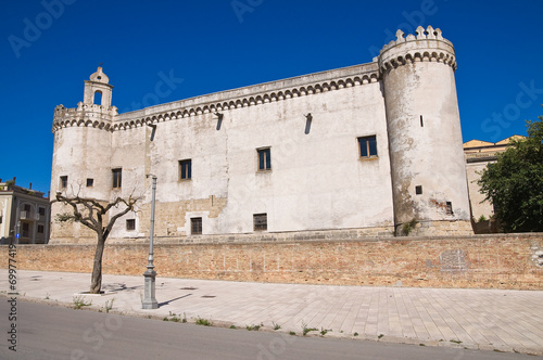 Ducal Castle of Torremaggiore. Puglia. Italy.