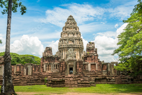 historic Prasat Hin Phimai Castle at Nakhon Ratchasima Province,