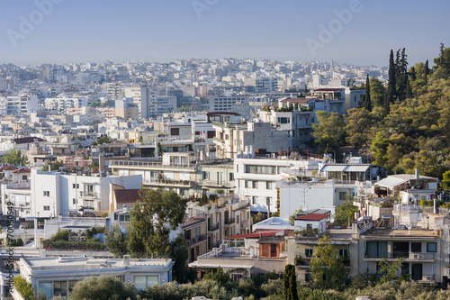 Athens city panorama