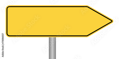 Schild Pfeil