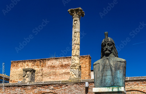 Curtea Veche (the Old Princely Court) in Bucharest, Romania