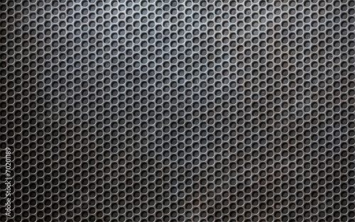 grunge metallic grid or grille background