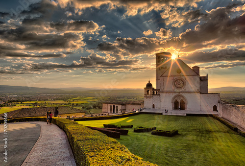 Basilica of St.Francis in Assisi