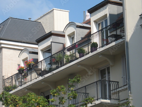 Résidence neuve - appartements avec balcons