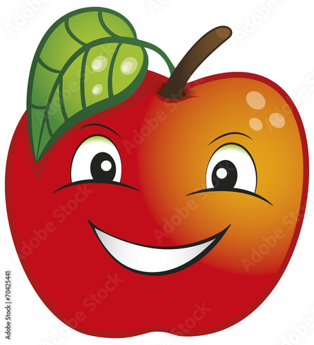 Wesołe Owoce - Jabłko Czerwone
