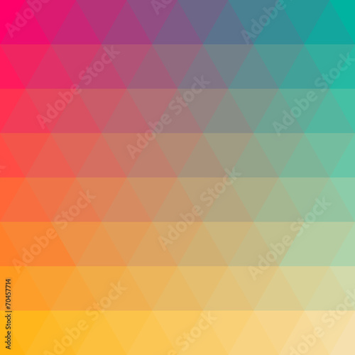 Triangular color blend background