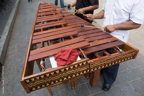 marimba players in Mexico