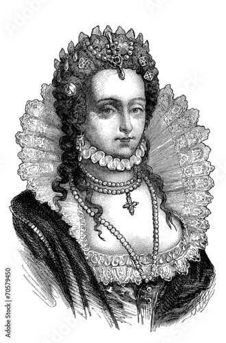 Queen Elizabeth the 1st - 16th century