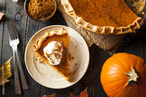 Homemade Pumpkin Pie for Thanksigiving