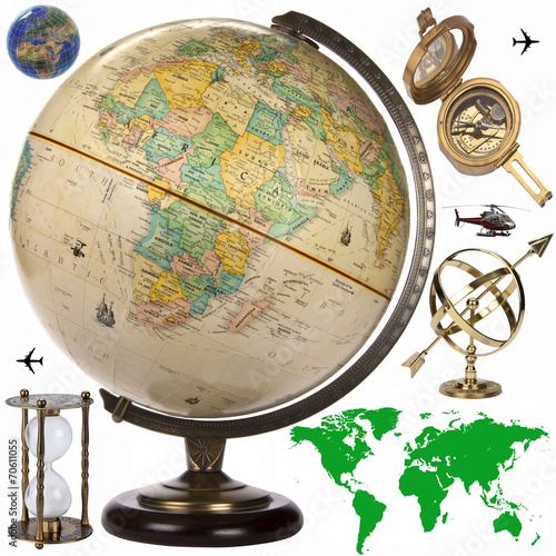 Globe - Travel Obects - Cutout