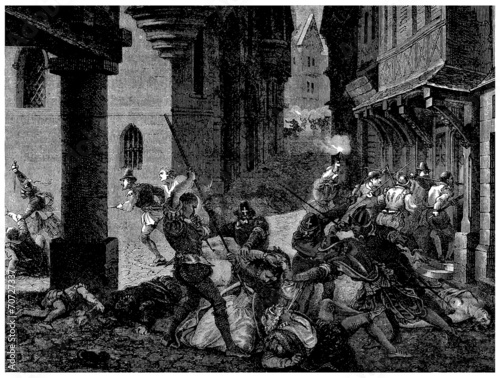 Religion Wars : Saint Barthelemy Night - 16th century