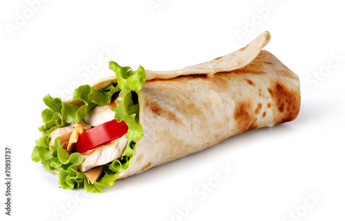 tortilla wrap, fajita