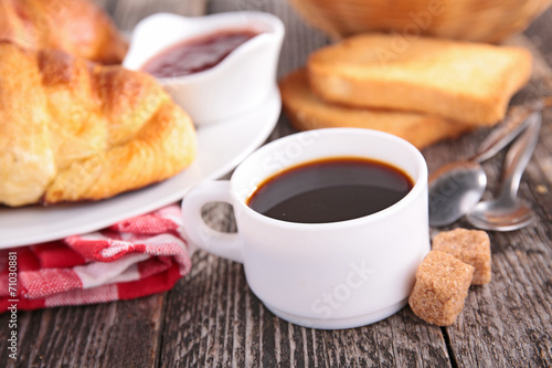 coffee cup, breakfast