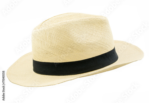 Panama style hat