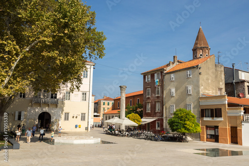 Place des 5 puits de Zadar