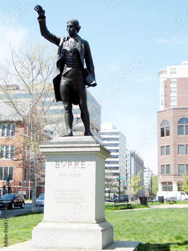 Washington Edmund Burke Statue 2010