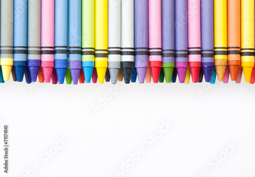 colorful crayons
