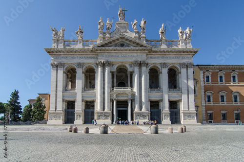 San Giovanni Laterano Facade. Rome