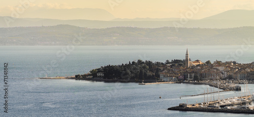 Panorama Isoli,kurort wypoczynkowy nad Adriatykiem