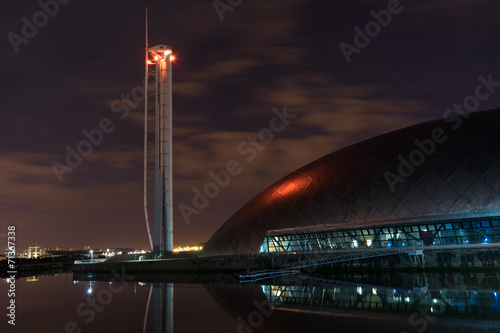 Glasgow Tower Science Centre Scotland Szkocja