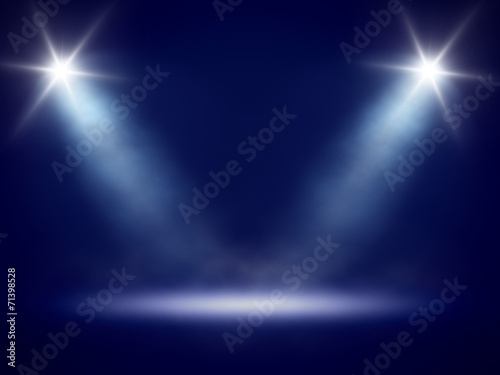 stage lights background