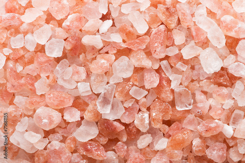 Pink salt background