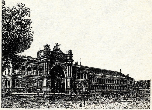 Palais d'Industrie of EXPO 1855 (Exposition Universelle