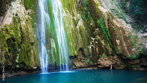 Cascada de Salto Limon, en Las Terrenas. Republica Dominicana