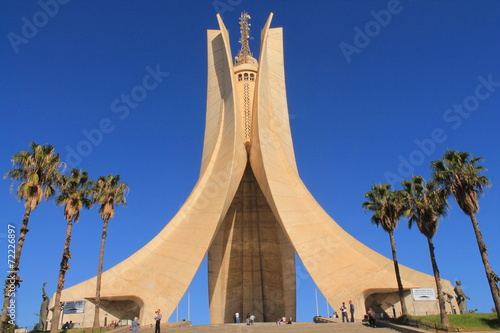 Mémorial du Martyr à Alger, Algérie