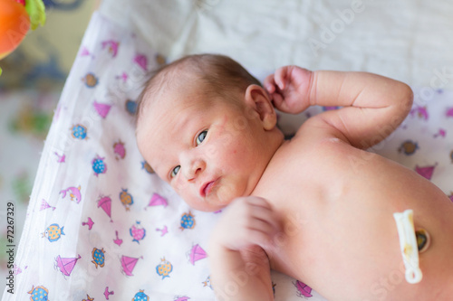 Newborn baby, 3 days old