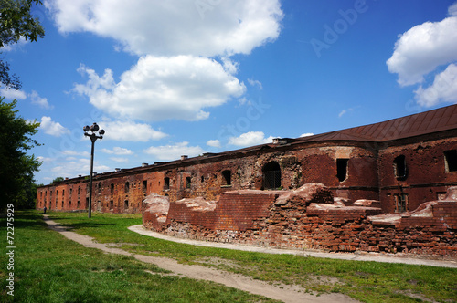 The bastions of the Brest fortress