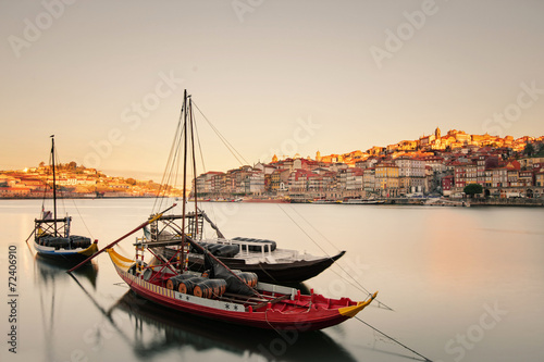 Boats in the Porto