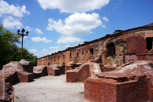 The bastions of the Brest fortress