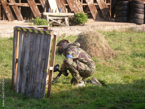 Mecz w paintball'a