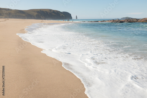 Sandwood bay beach.