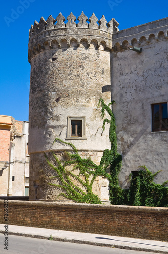 Ducal Castle of Torremaggiore. Puglia. Italy.