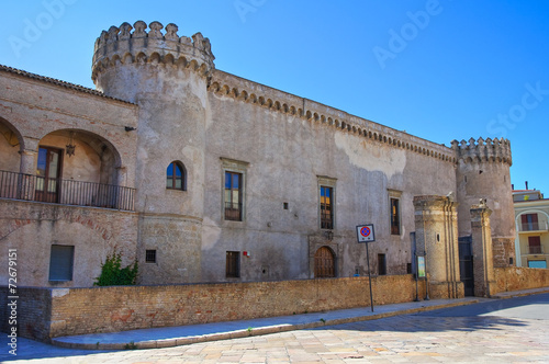 Ducal Castle of Torremaggiore. Puglia. Italy.